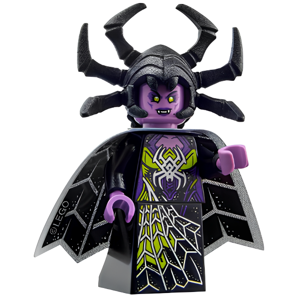 Минифигурка Lego Spider Queen - Spider Mask, Cape mk039